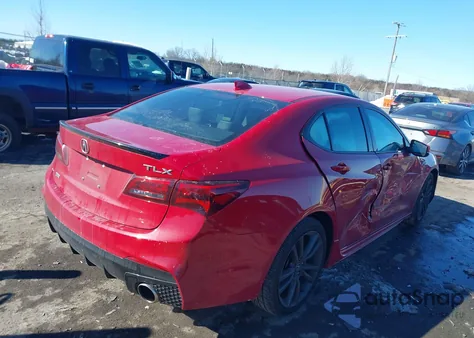 2019 Acura Tlx Tech A-Spec Pkgs из США, поврежденный, VIN 19UUB1F6XKA004438